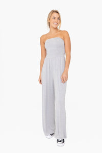 Gray Moonlight Lounge Jumpsuit