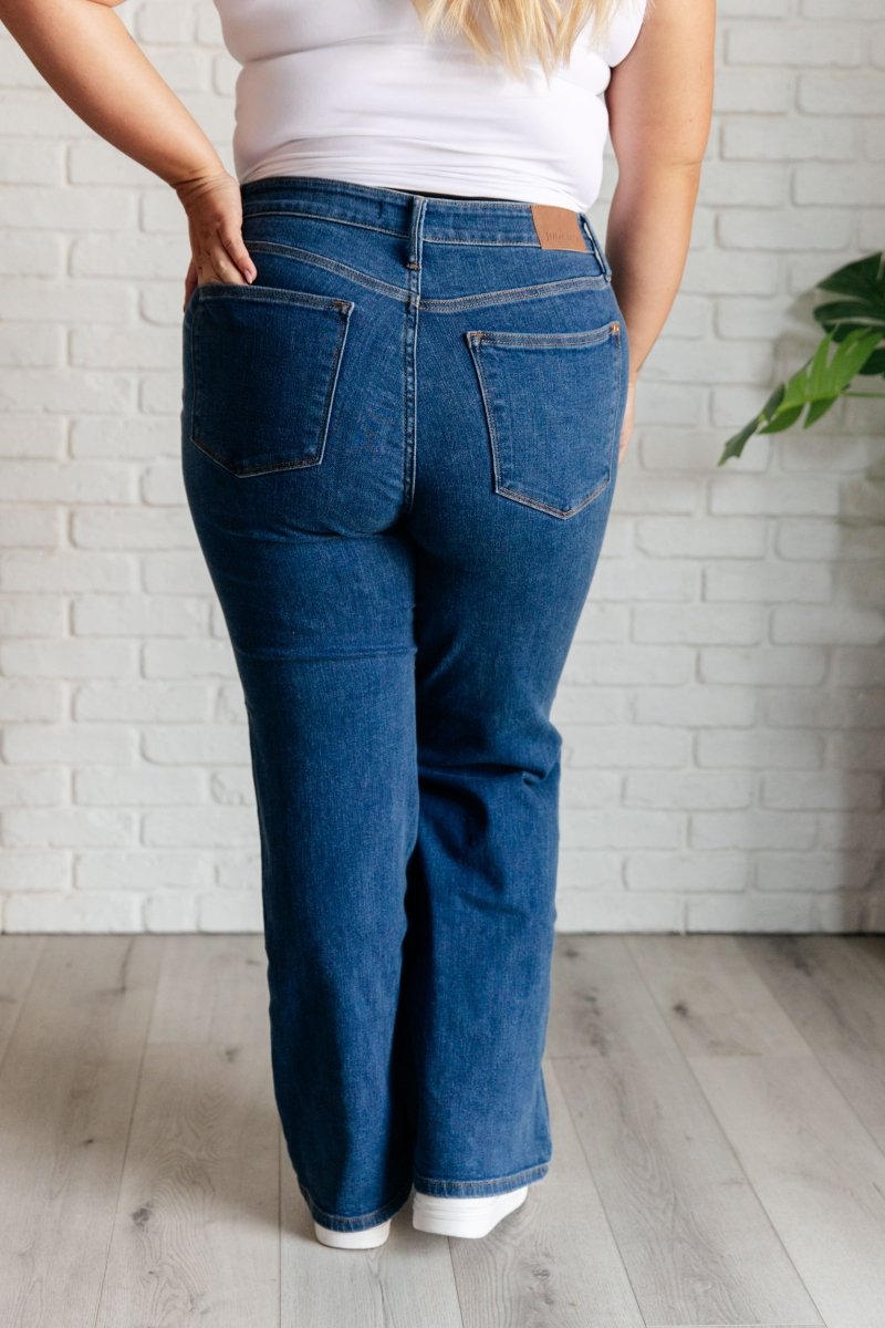 Hazel High Rise Vintage Wide Leg Jeans - Minnie's Treasure Boutique