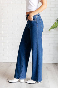 Hazel High Rise Vintage Wide Leg Jeans - Minnie's Treasure Boutique