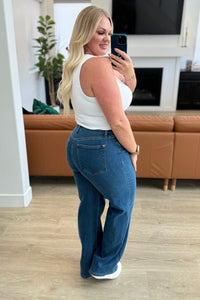 Hazel High Rise Vintage Wide Leg Jeans - Minnie's Treasure Boutique