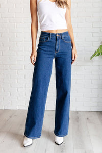 Hazel High Rise Vintage Wide Leg Jeans - Minnie's Treasure Boutique
