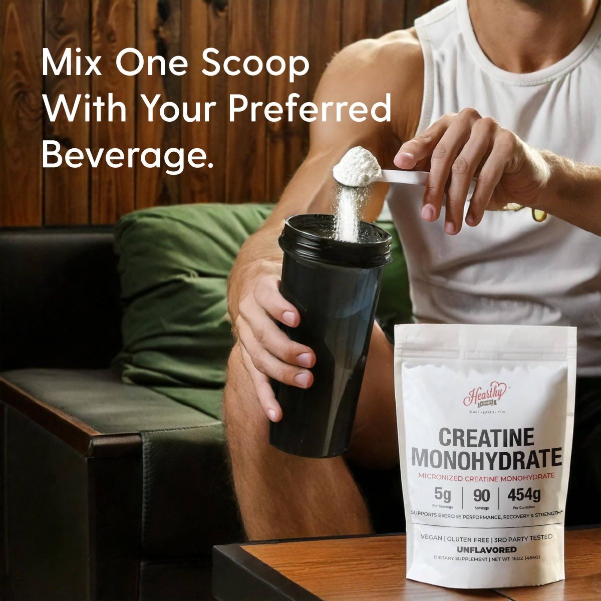 Hearthy Foods - Creatine Monohydrate