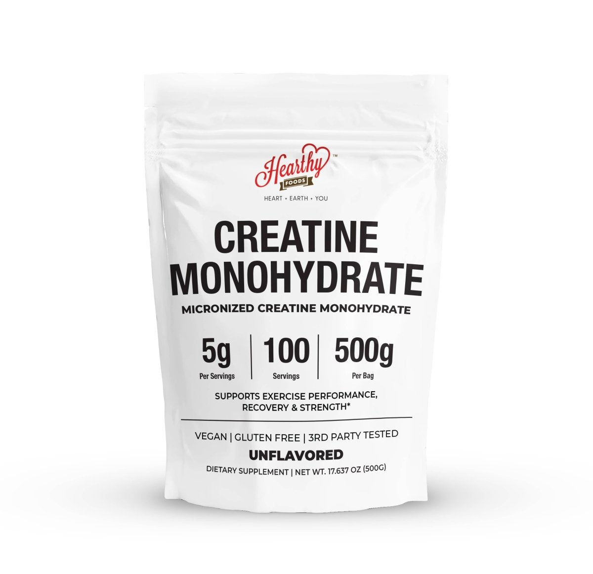 Hearthy Foods - Creatine Monohydrate