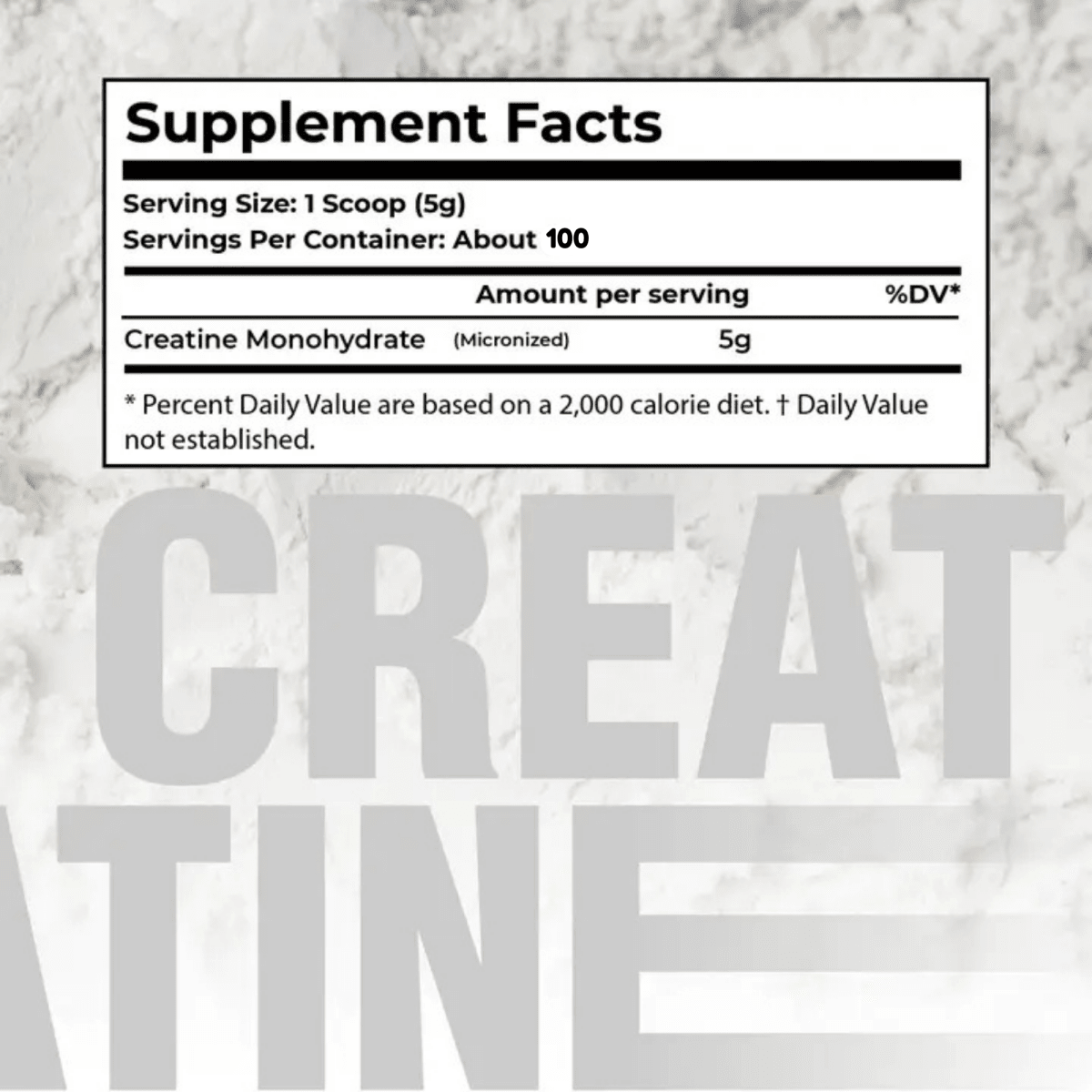 Hearthy Foods - Creatine Monohydrate
