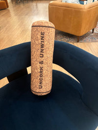 HushTubby Uncork & Unwine wine cork shape pillow