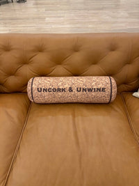 HushTubby Uncork & Unwine wine cork shape pillow