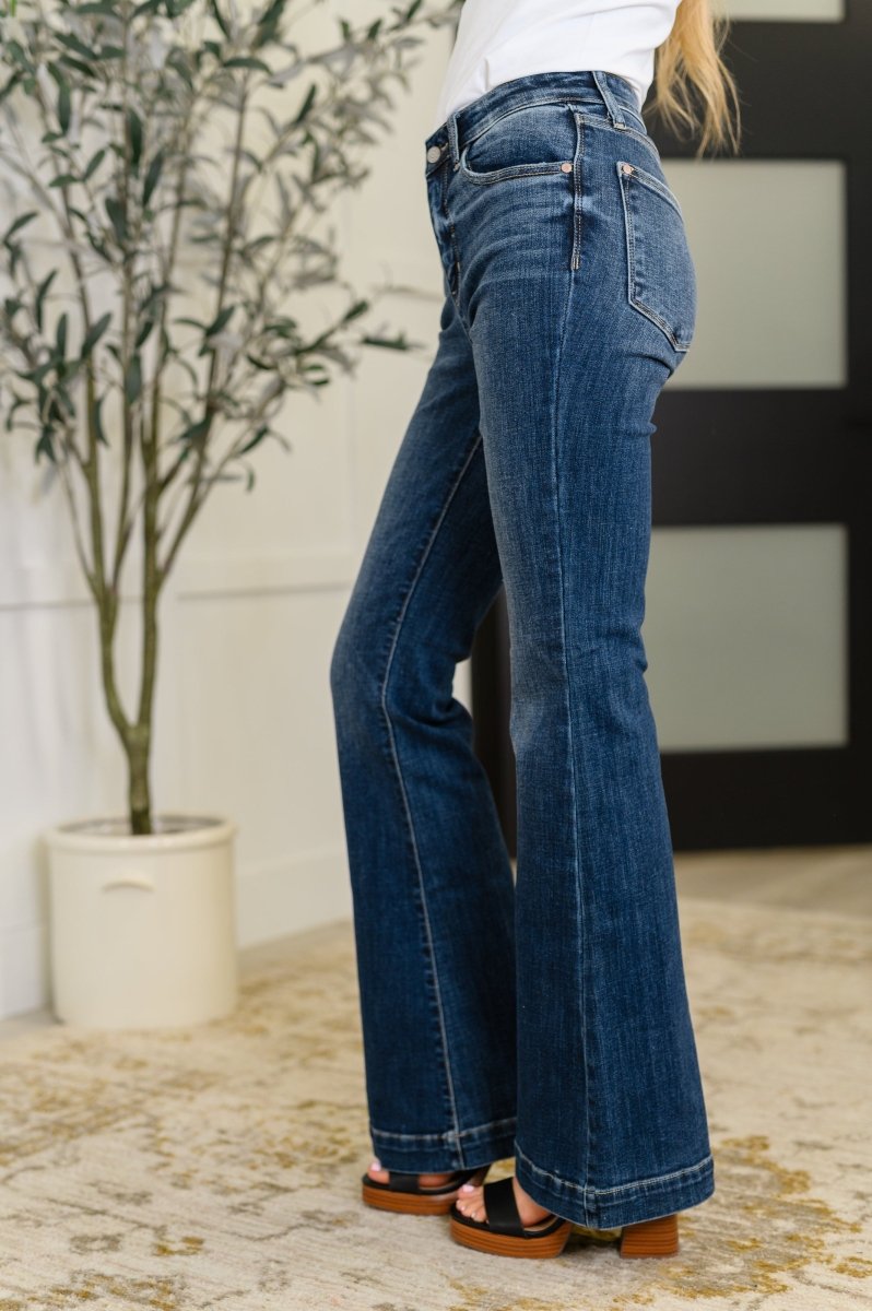 Judy Blue Bonnie High Waist Flare Jeans