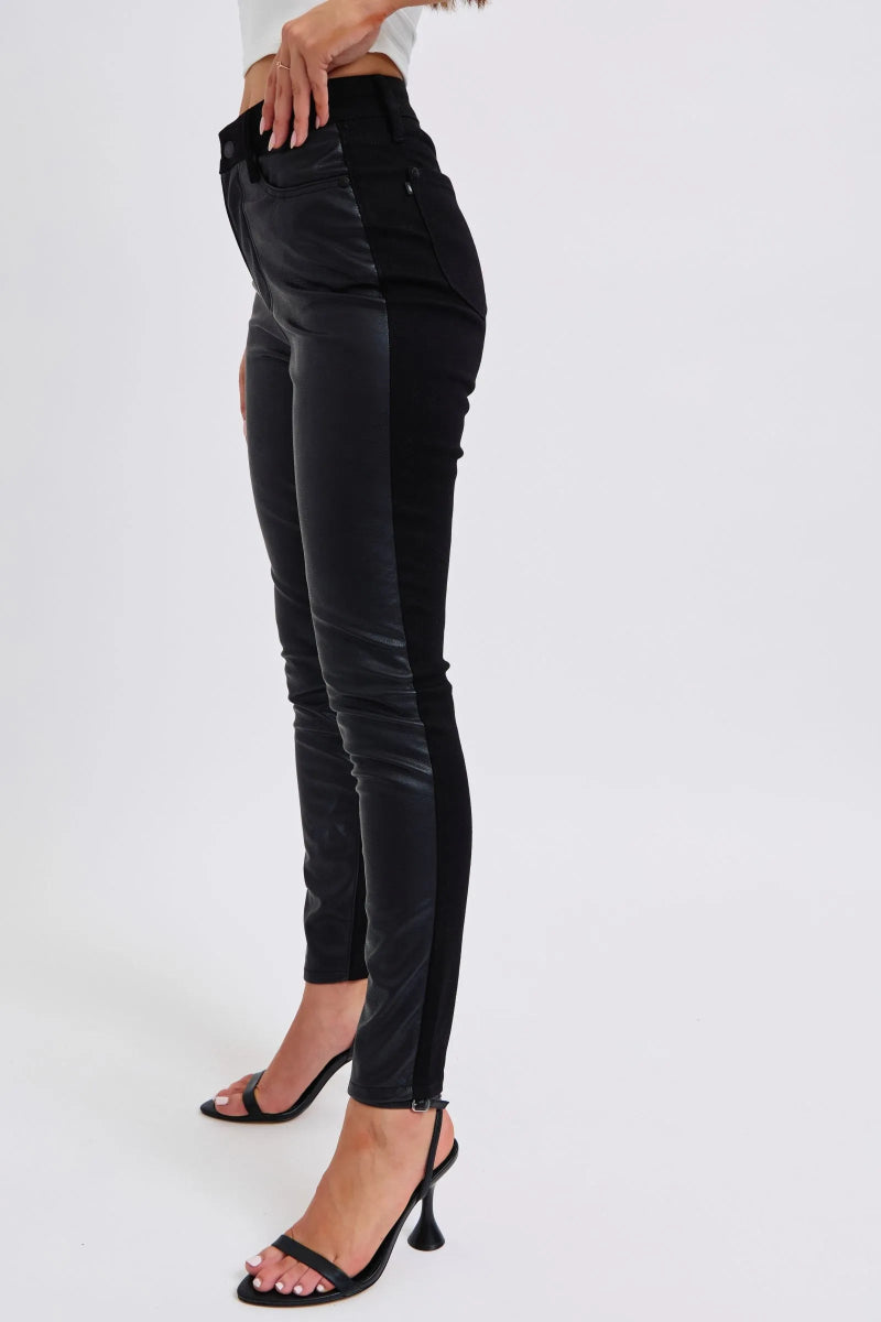 Judy Blue Faux Leather Skinny Pants