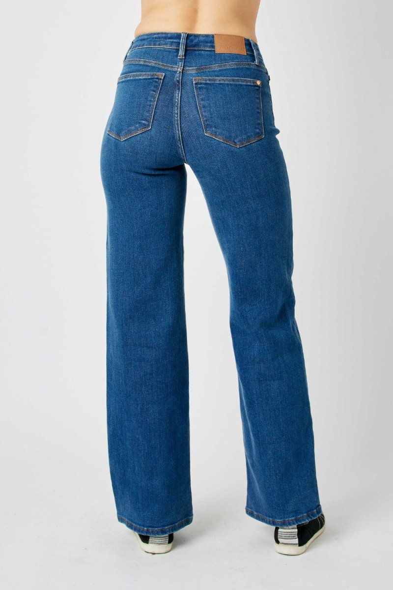 Judy Blue High Rise Straight Jeans - Minnie's Treasure Boutique