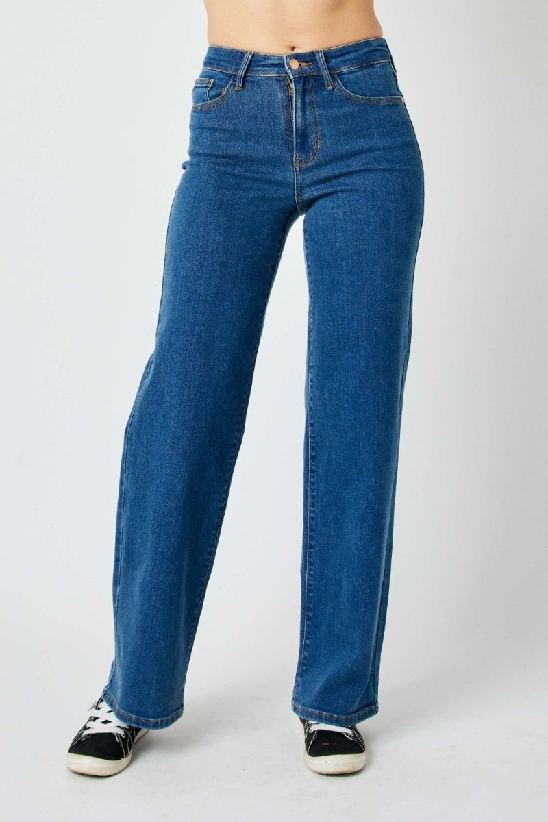 Judy Blue High Rise Straight Jeans - Minnie's Treasure Boutique