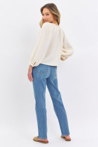 Judy Blue High Waist Straight Jeans