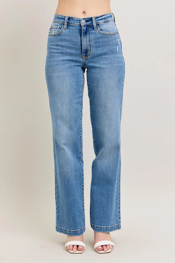 Judy Blue High Waist Straight Jeans