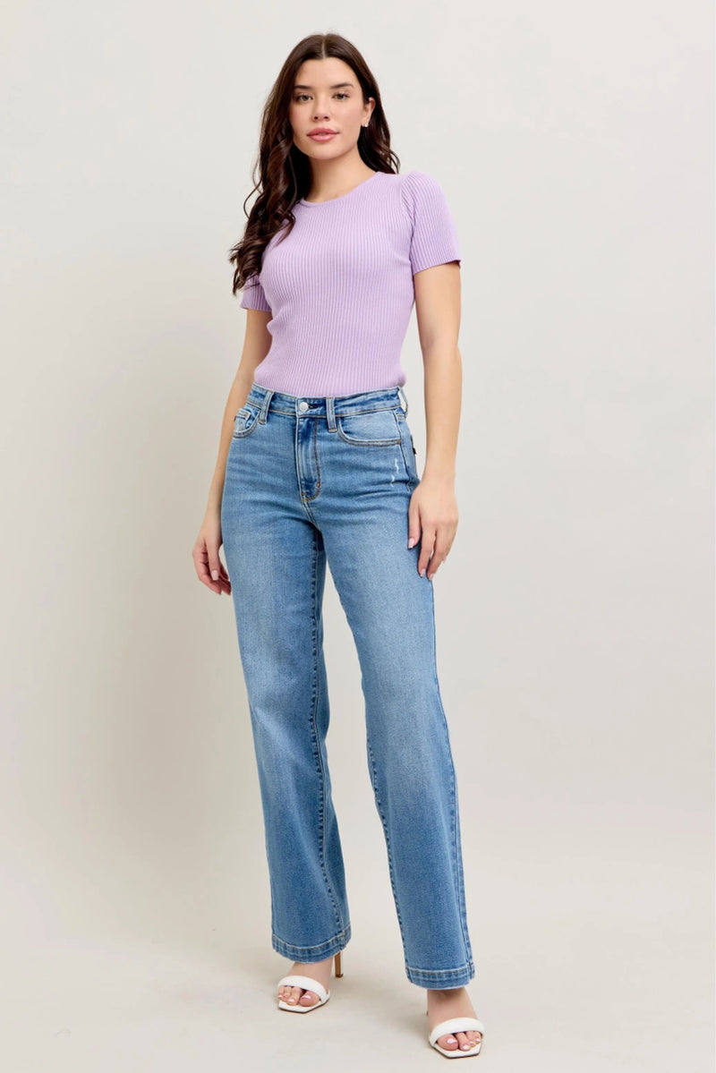 Judy Blue High Waist Straight Jeans