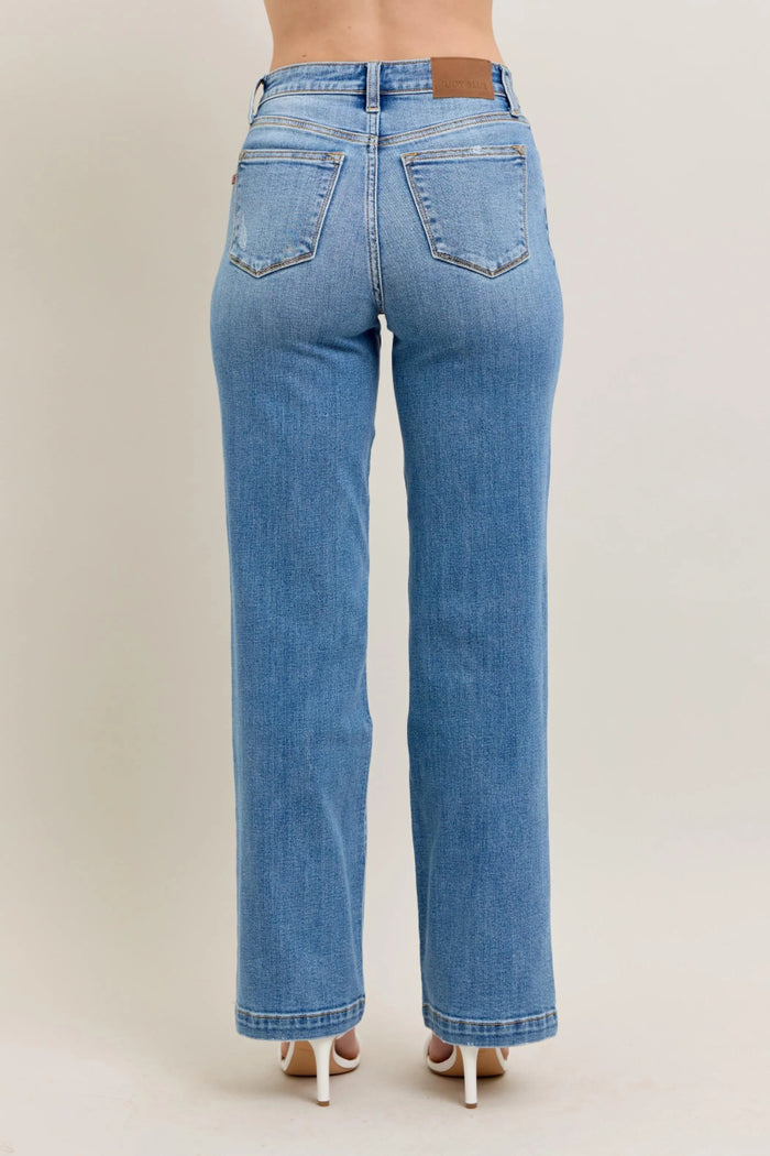 Judy Blue High Waist Straight Jeans