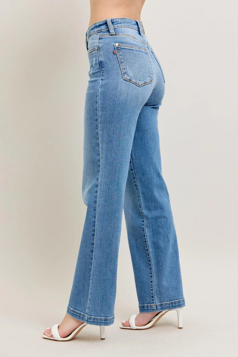 Judy Blue High Waist Straight Jeans
