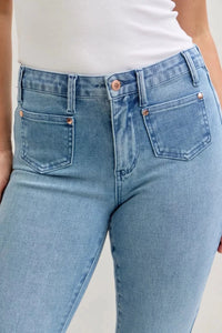 Judy Blue Mid Rise Bootcut Jeans