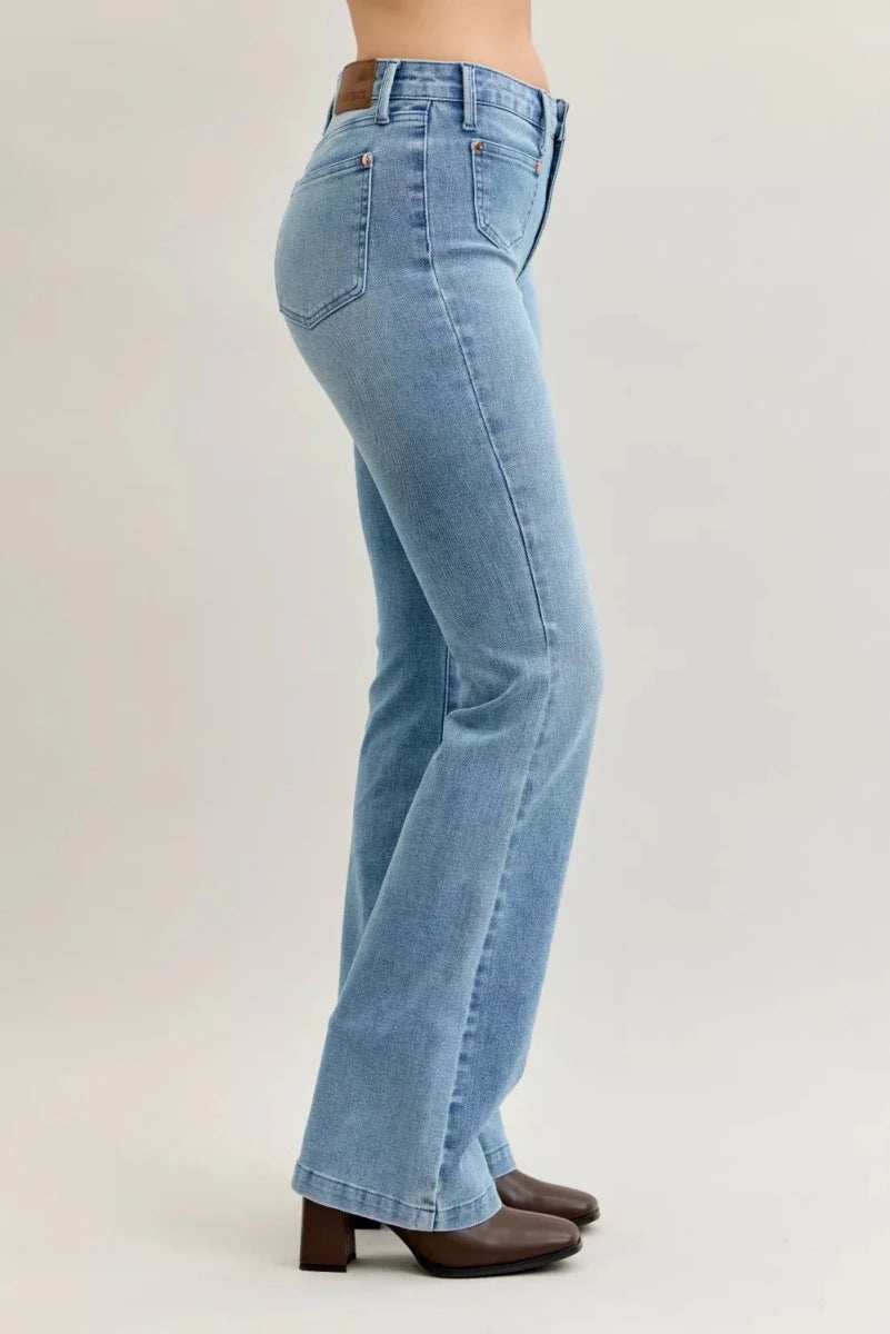 Judy Blue Mid Rise Bootcut Jeans