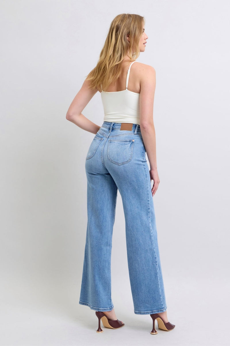 Judy Blue Wide Leg JeansMinnie's Treasure Boutique