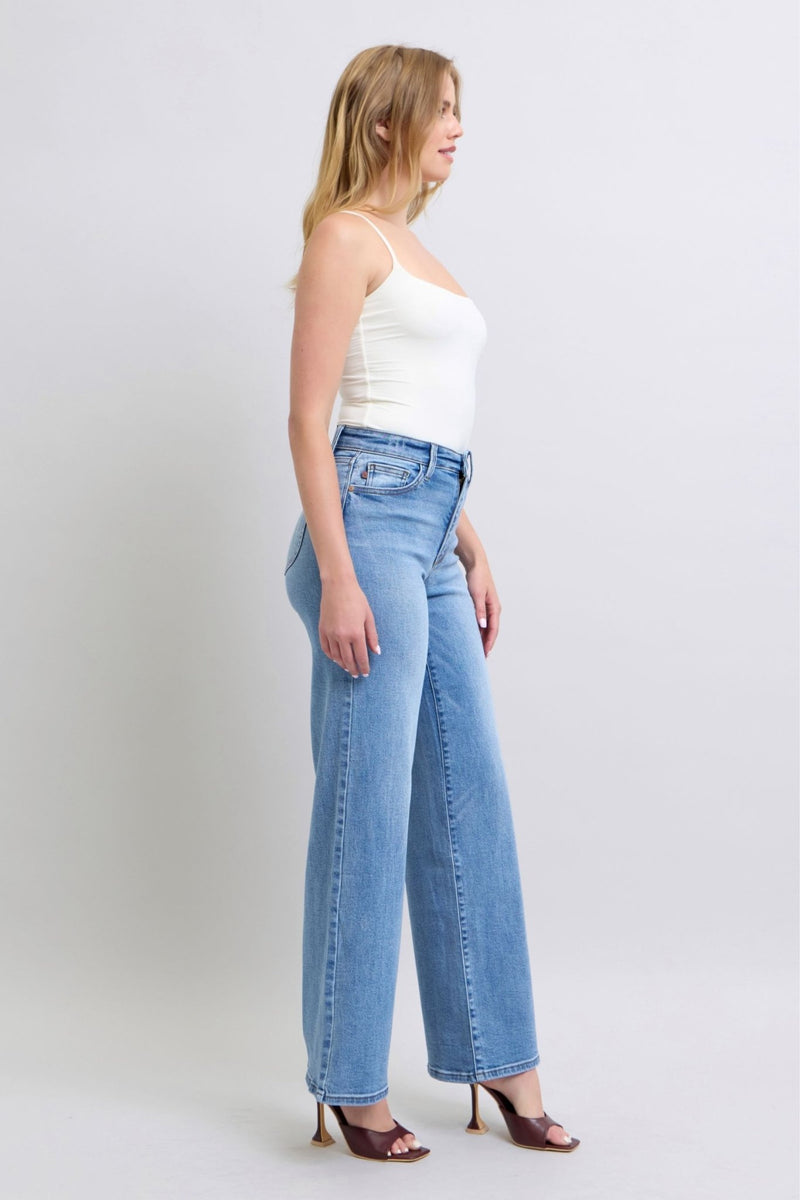 Judy Blue Wide Leg JeansMinnie's Treasure Boutique