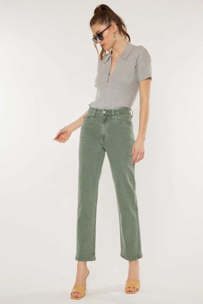 Kancan High Rise Straight Jeans