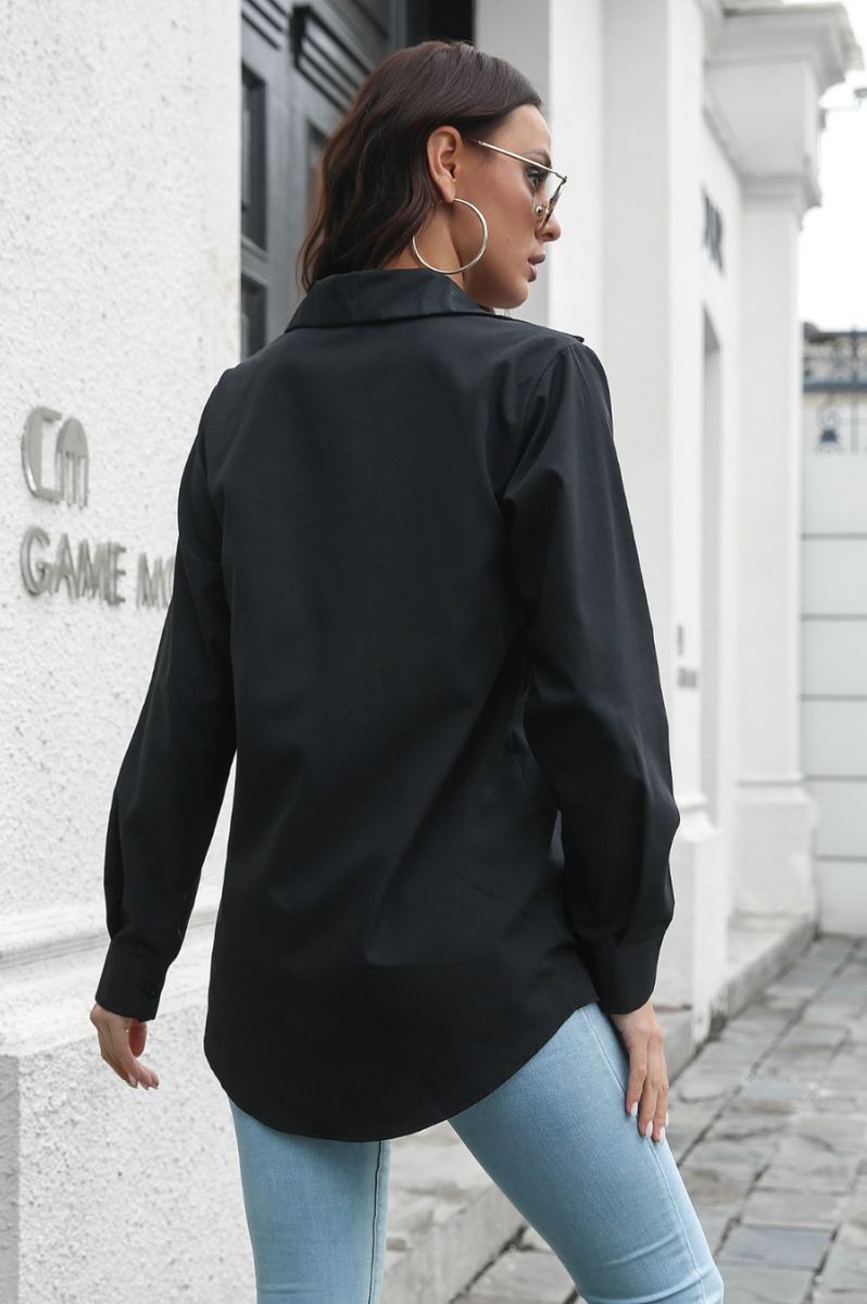 Kendra Relaxed Long Sleeve Shirt - Two Colors