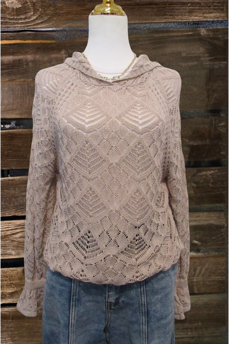 Kira Knit Summer Hoodie
