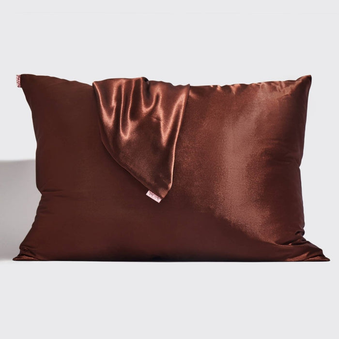 KITSCH Satin Pillowcase - Chocolate - Minnie's Treasure Boutique