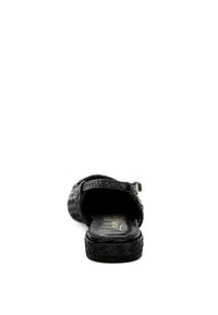 Kurina Woven Slingback Sandals