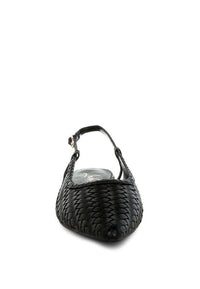 Kurina Woven Slingback Sandals