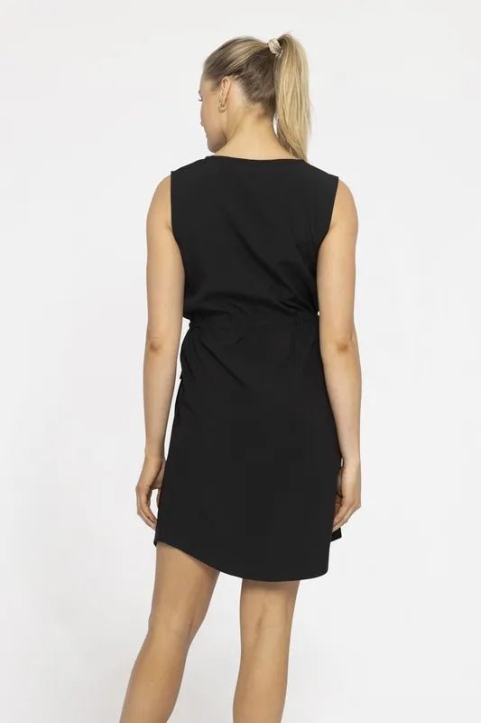 Lacy Versatile Drawstring Waist Tank Dress - Minnie's Treasure Boutique