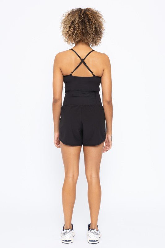 Lets Go Cross Back Active Romper