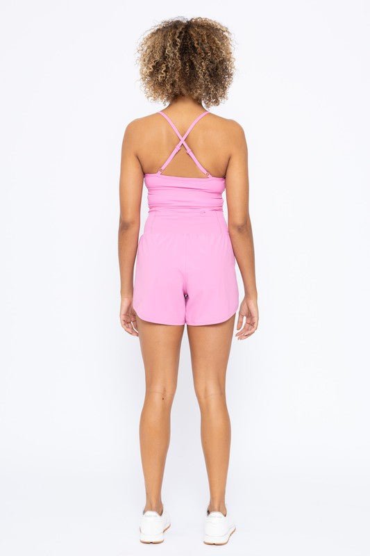 Lets Go Cross Back Active Romper