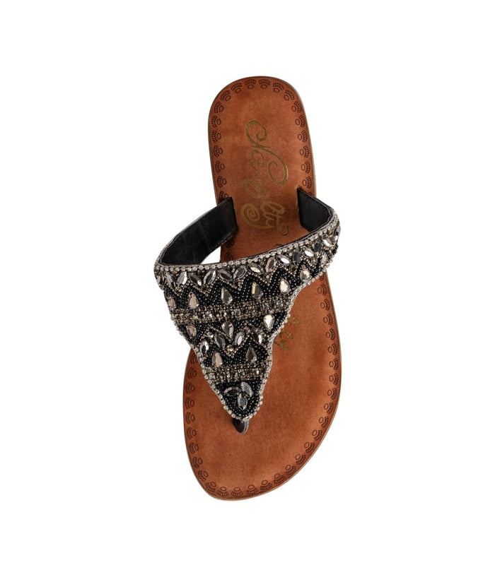 Loving U Sandals in Black - Minnie's Treasure Boutique