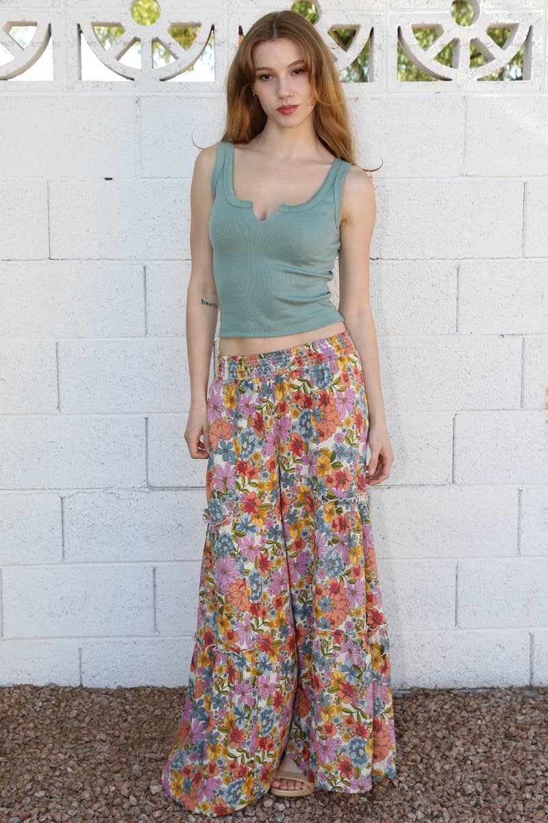 Mable Floral Palazzo Pants