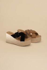 Manta Espadrille Platform Slides - Minnie's Treasure Boutique