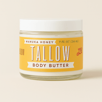 Manuka Honey+Rosehip Tallow Body Butter 9oz