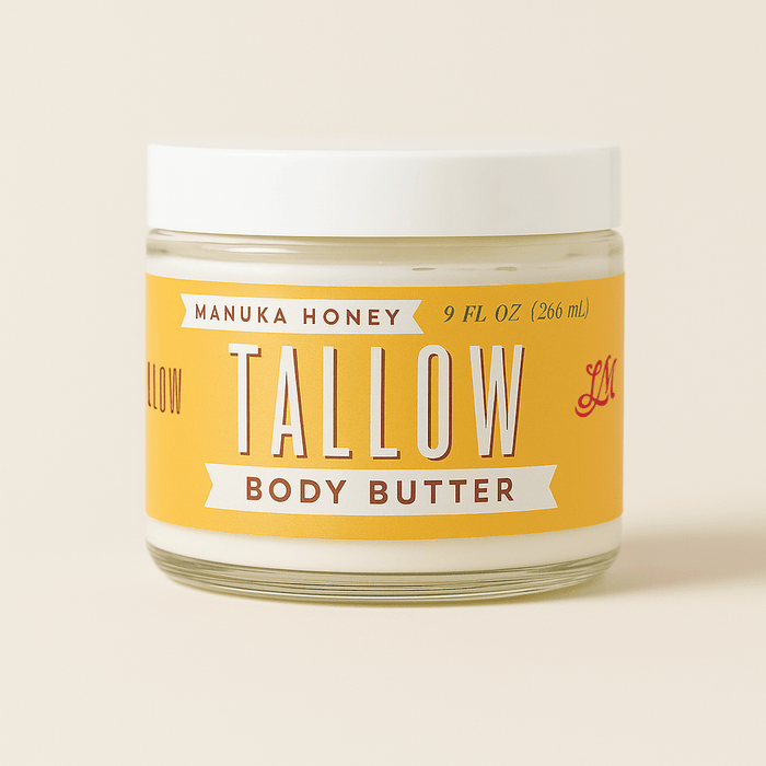 Manuka Honey+Rosehip Tallow Body Butter 9oz