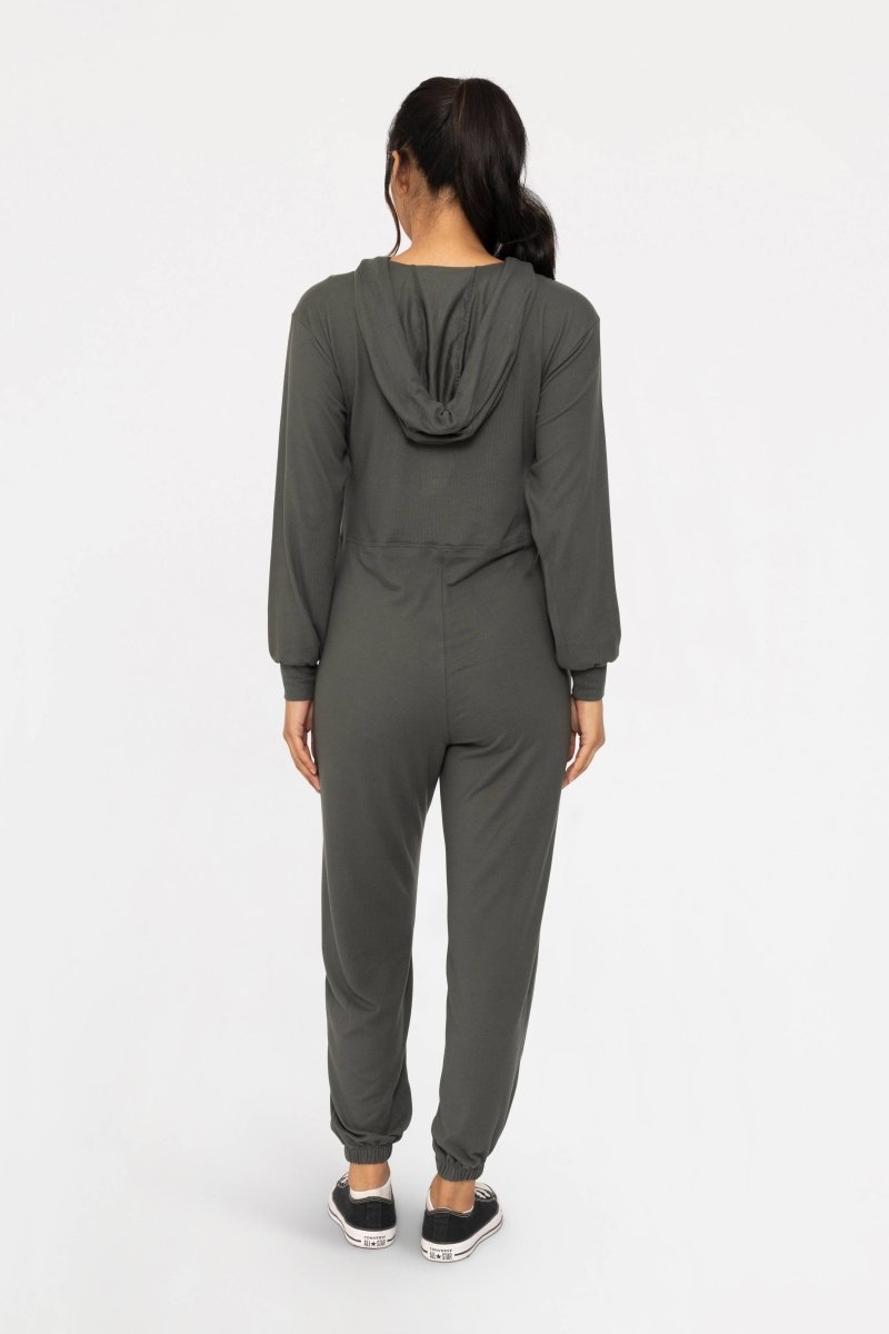 Marty Hooded Lounge Jumpsuit