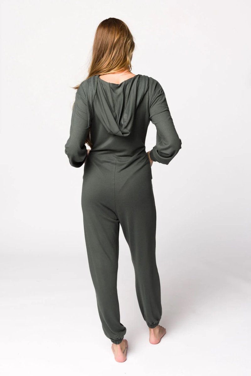 Marty Hooded Lounge Jumpsuit