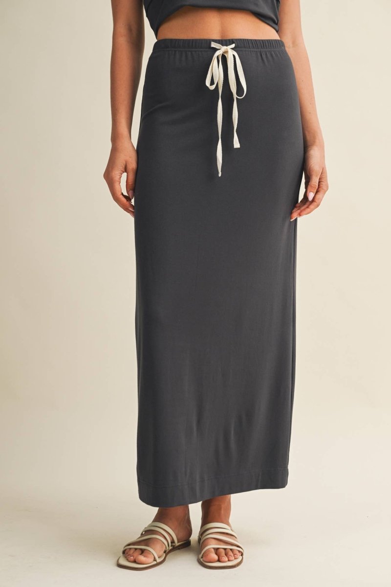 Midnight Jersey Girl Skirt Set