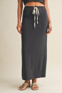Midnight Jersey Girl Skirt Set