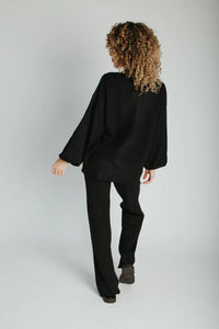 Minerva Cozy Tie Knit Cardigan