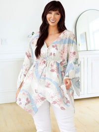 Minnie's Cruise Floral Kimono