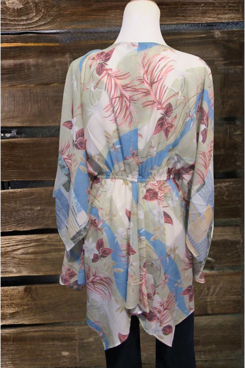 Minnie's Cruise Floral Kimono