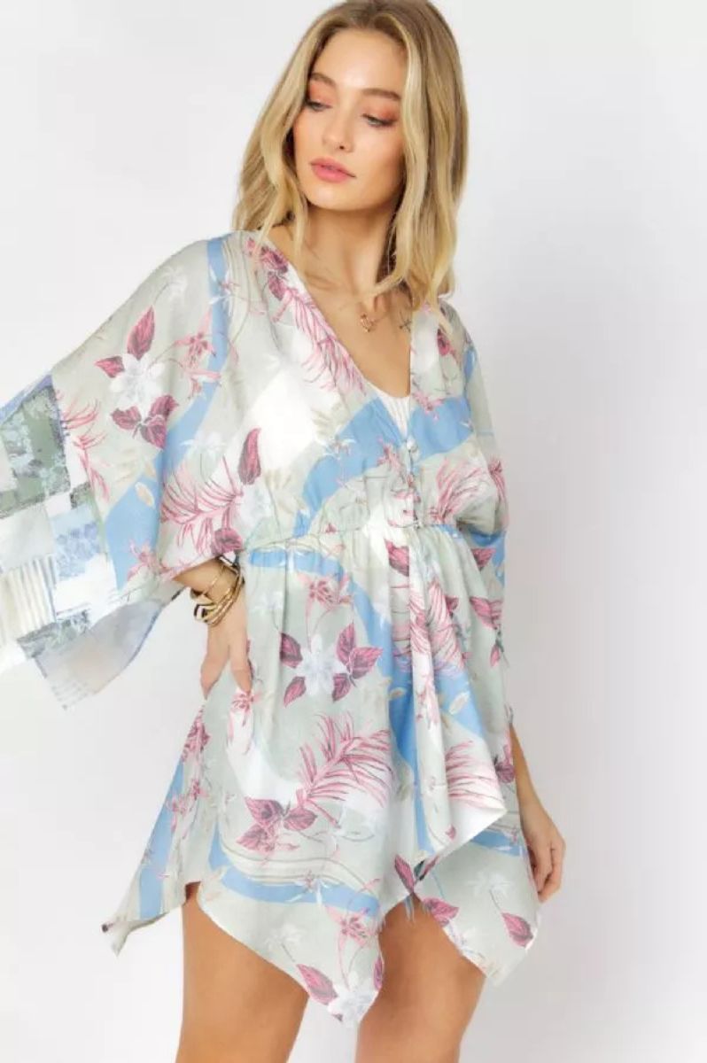 Minnie's Cruise Floral Kimono