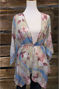 Minnie's Cruise Floral Kimono