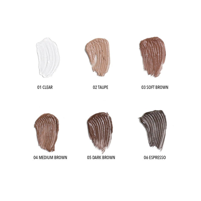 Moira Cosmetics BROW DEFYING MASCARA Medium Brown