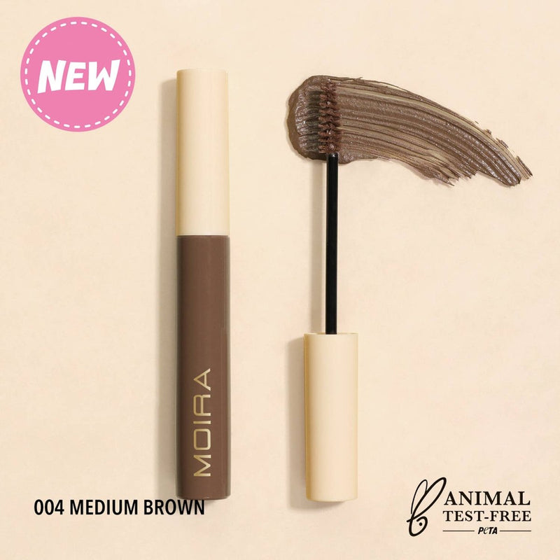Moira Cosmetics BROW DEFYING MASCARA Medium Brown