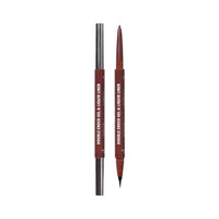 Moira Cosmetics Double Ended Gel & Liquid Liner 002, Brown