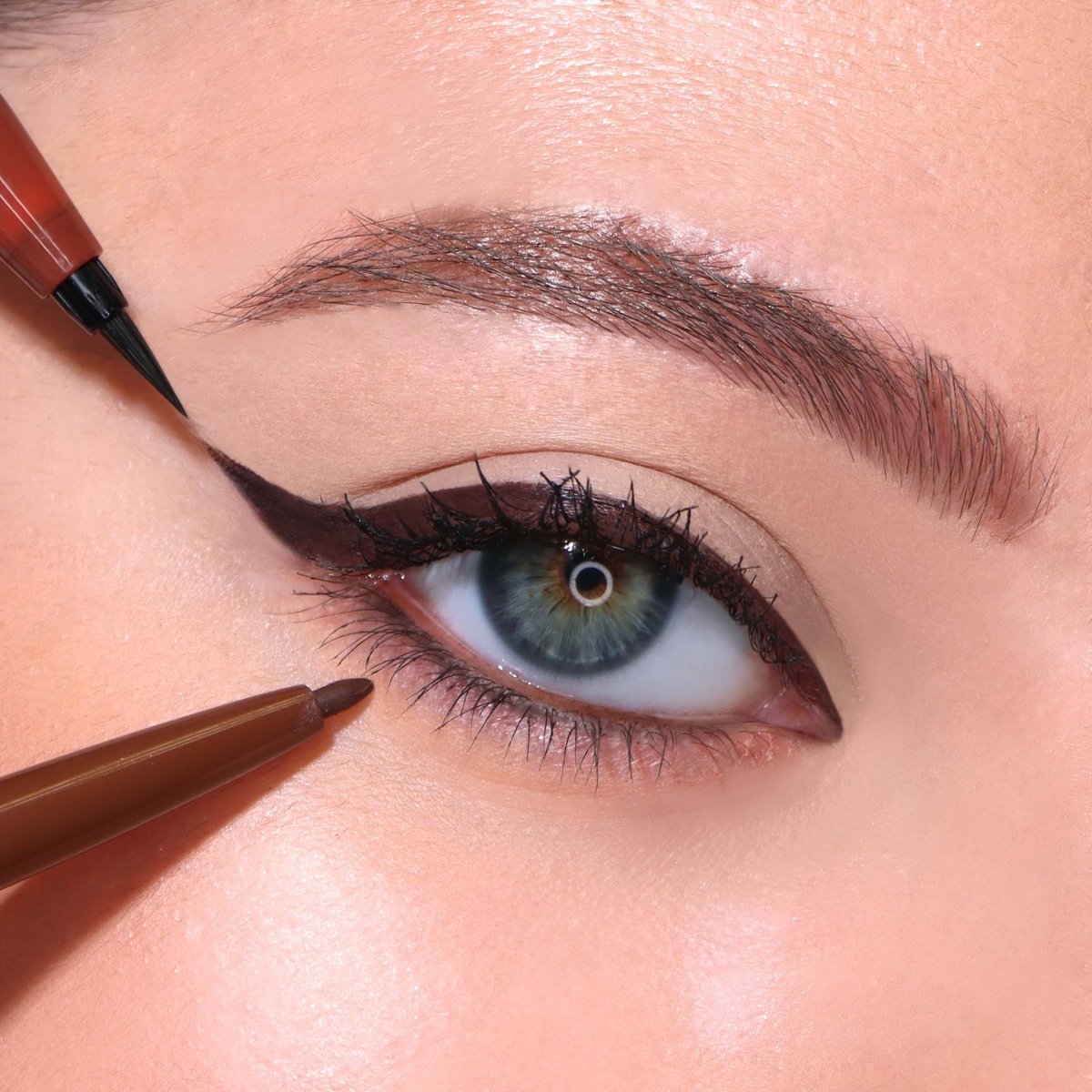 Moira Cosmetics Double Ended Gel & Liquid Liner 002, Brown